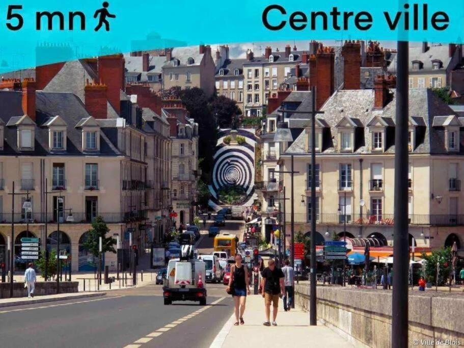 Le Repaire De Blois Hypercentre A 5 Min Chateau Екстериор снимка
